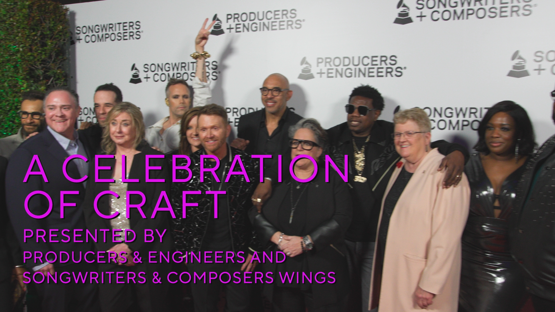 Inside The First-Ever "A Celebration Of Craft" Presented By The Recording Academy's Producers & Engineers Wing and Songwriters & Composers Wing | GRAMMY Week 2024