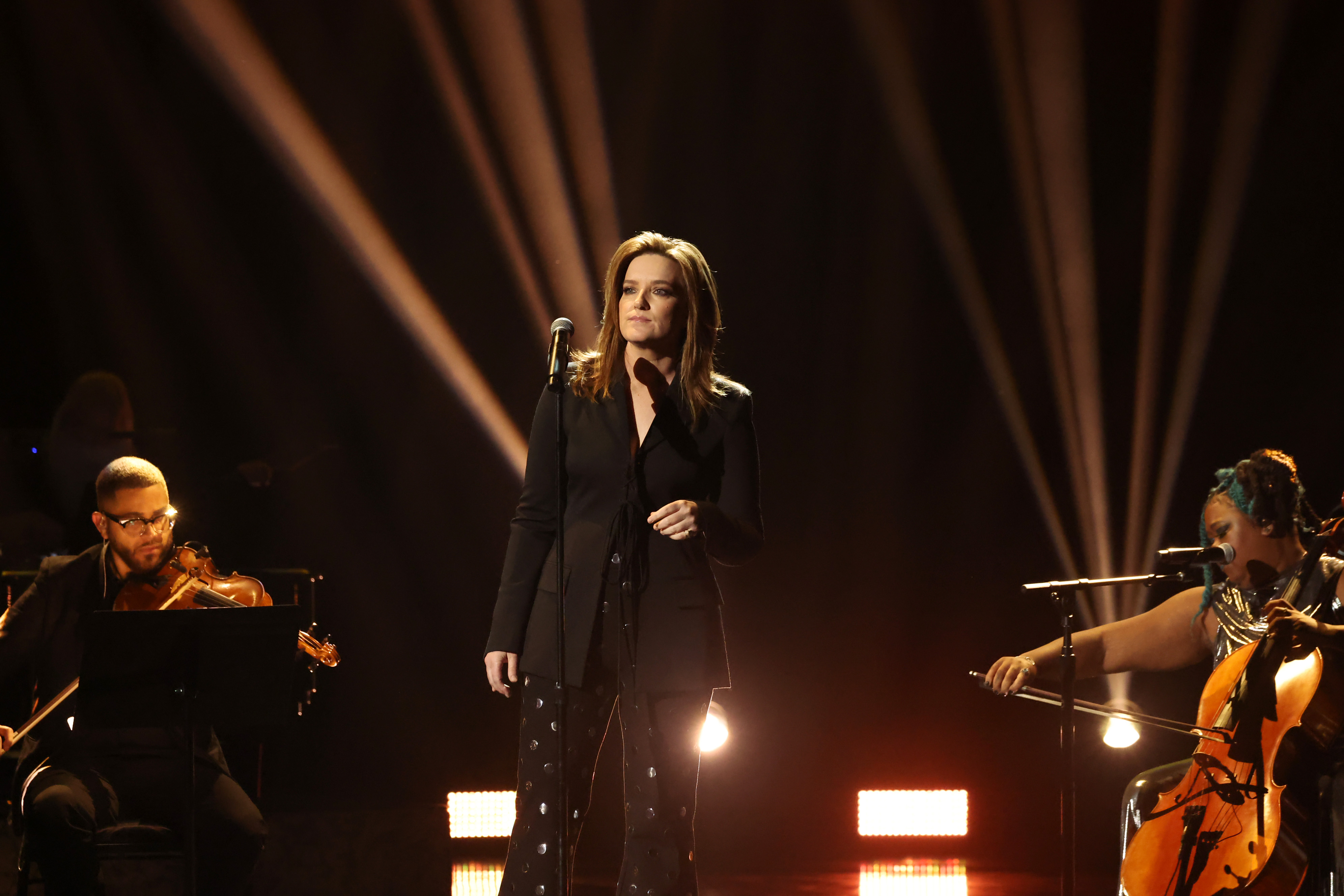 Watch Brandy Clark & SistaStrings Perform A Stirring Rendition Of "Dear Insecurity" | 2024 GRAMMYs