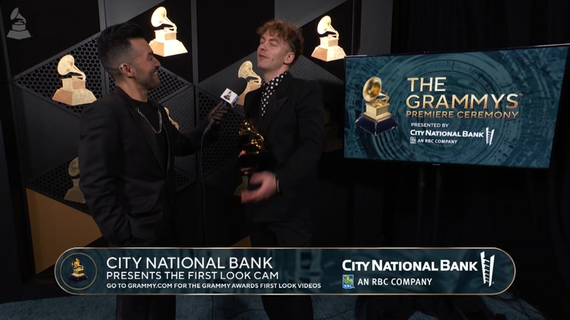 Watch: Lostboy Talks About Making GRAMMY History At The CNB First Look  Cam At The 2024 GRAMMYs Premiere Ceremony